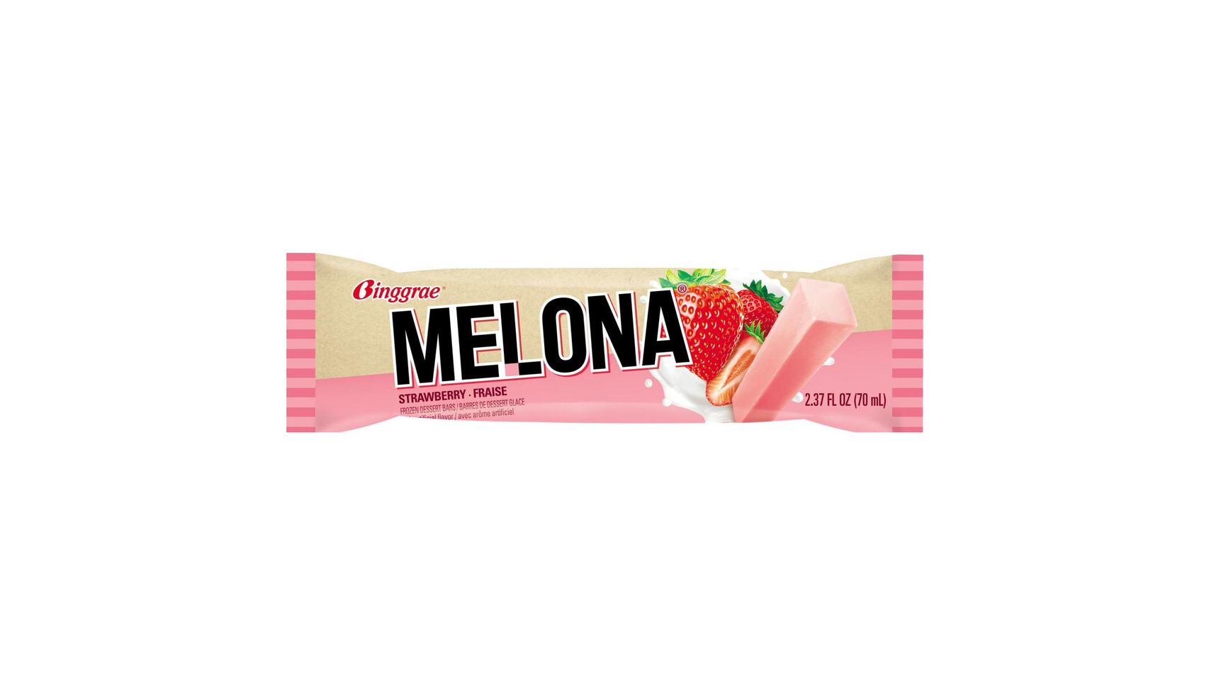 Melona Ice Cream Bar Strawberry 70ML delivery in the Philippines