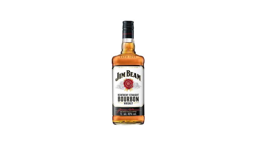 Jim Beam White 4Yo Bourbon 1L delivery in the Philippines | foodpanda