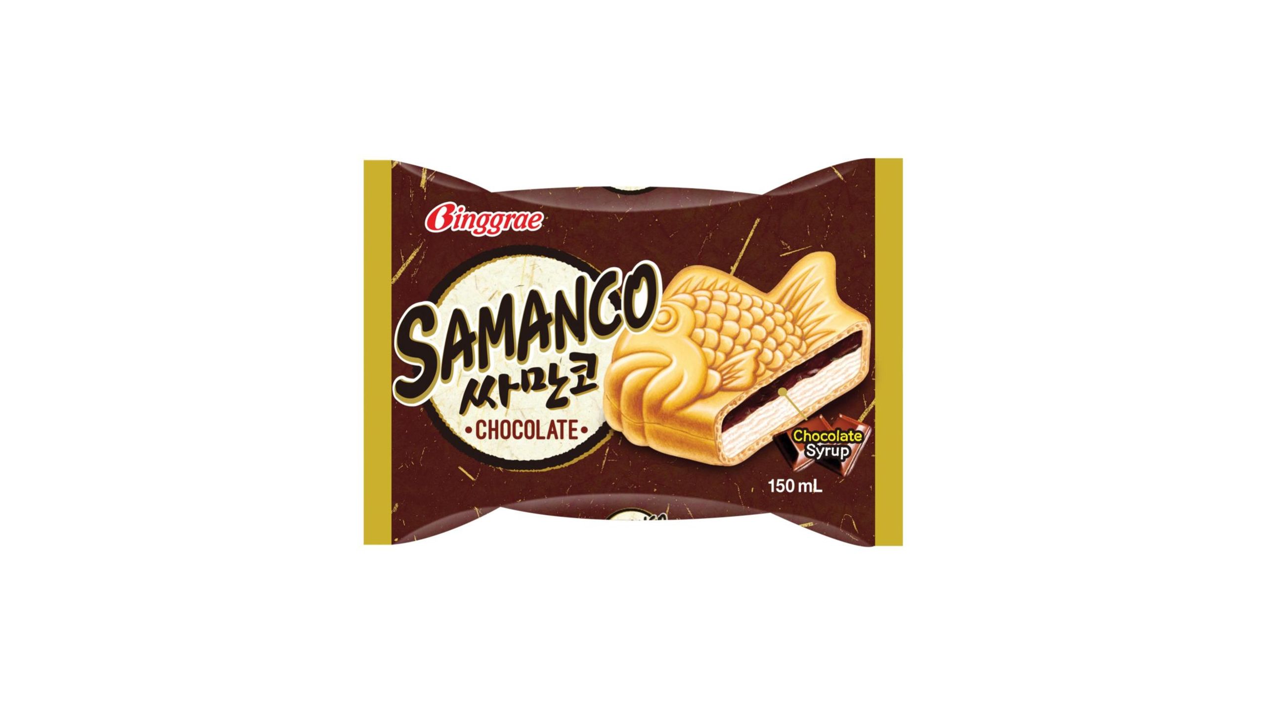 Melona Ice Waffle Samanco Chocolate 150ML delivery in the Philippines
