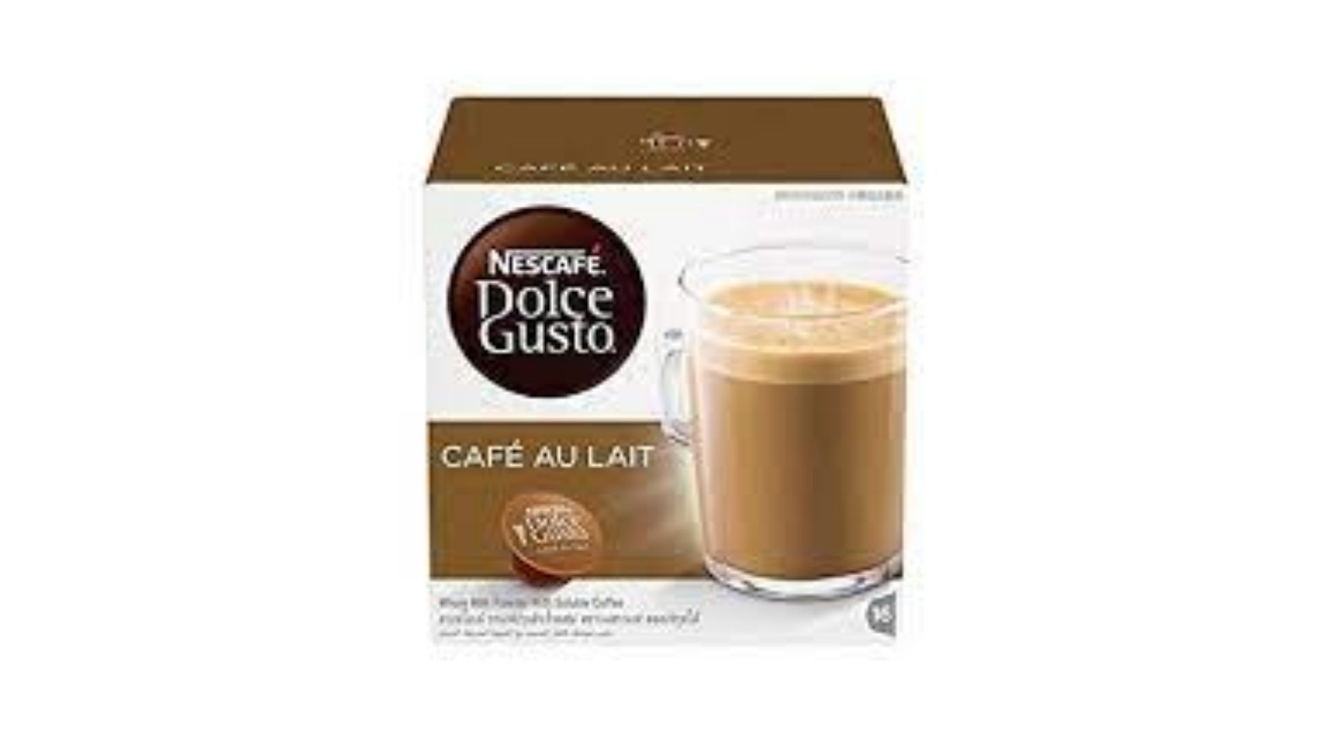 Nescafe Dolce Gusto Capsule Cafe Au Lait 216G