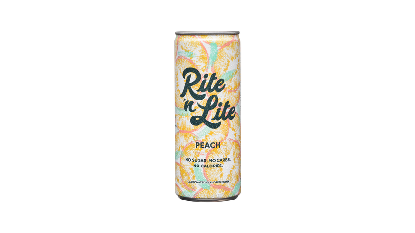 Rite 'n Lite Peach No Sugar Carbonated Water 250ml delivery in the ...