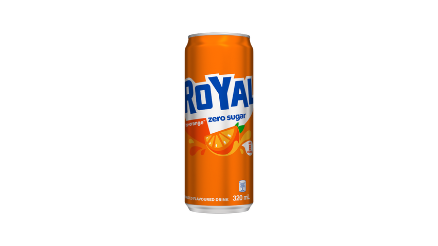 Royal Tru-orange Zero Sugar Can 320ml delivery in the Philippines ...