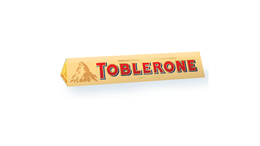 Toblerone Swiss Milk Chocolate With Honey And Almond Nougat 100g 