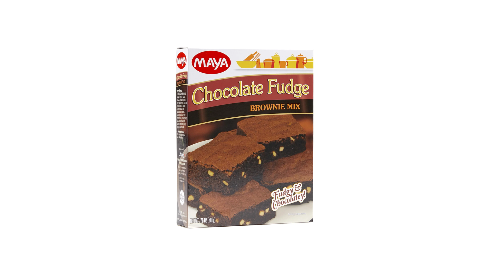 Maya Chocolate Fudge Brownies Mix 500g delivery in the Philippines ...