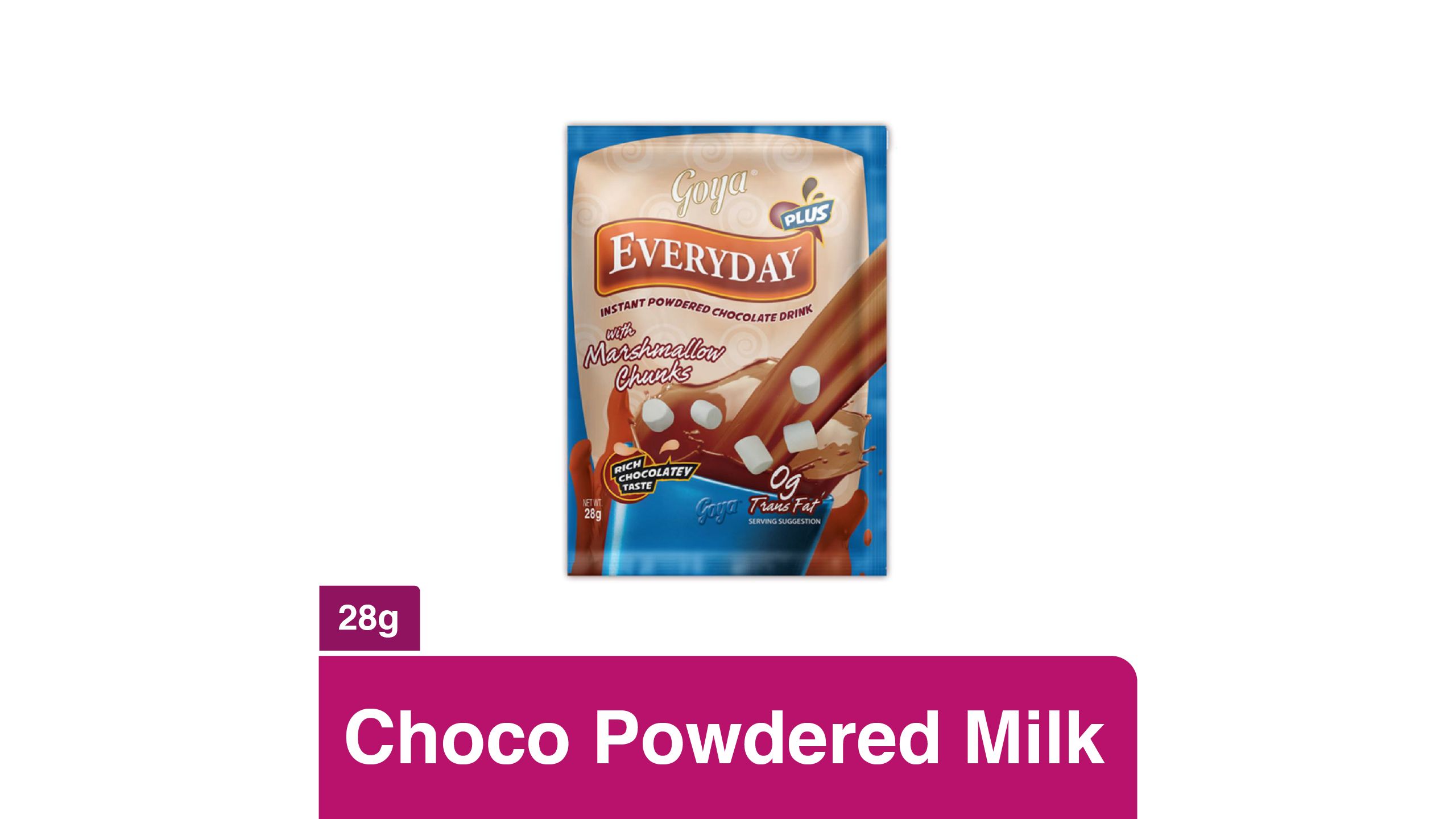 Goya everyday 3n1 chocolate drink 28g (4806517043457)