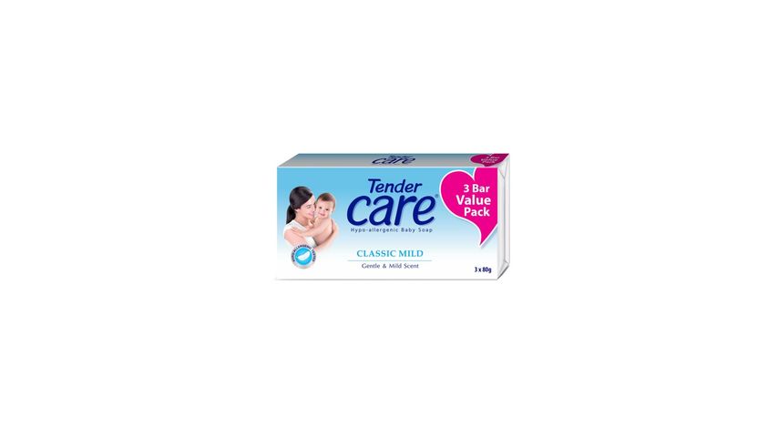 Tender Care Classic Mild 3-Pack 80g delivery in the Philippines | foodpanda