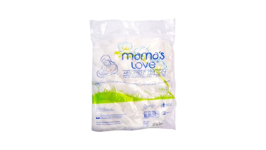 Mama's Love Cotton Balls 100S delivery in the Philippines foodpanda