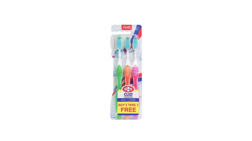 Cleene Clio Toothbrush Dentaclean (2+1 Pcs) delivery in the Philippines ...