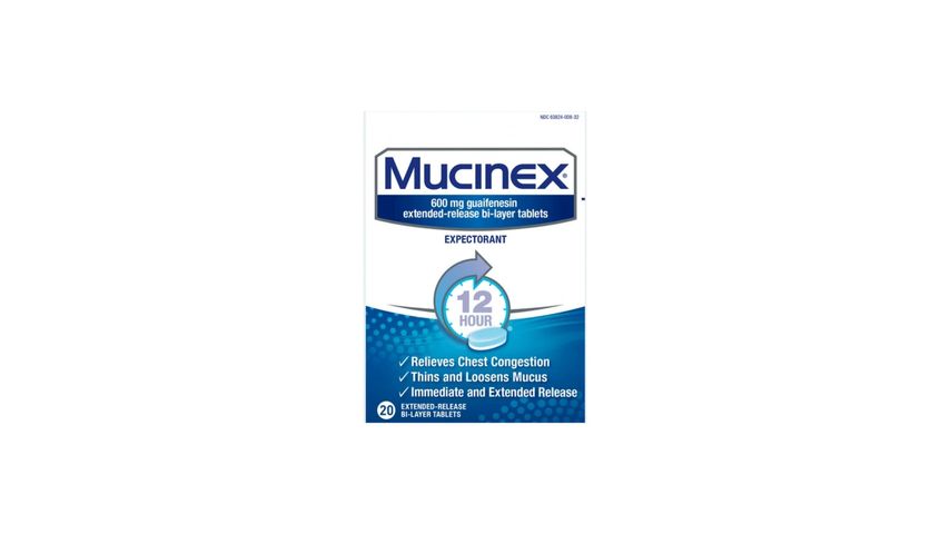 Mucinex 600mg (Freebie) 20 Tablets delivery in the Philippines | foodpanda