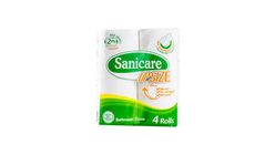 Sanicare Bathroom Tissue 2Ply 400Sht 4'S
