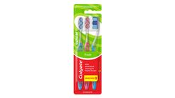 Colgate Twister Fresh Toothbrush 3pk w/ cap (Medium)