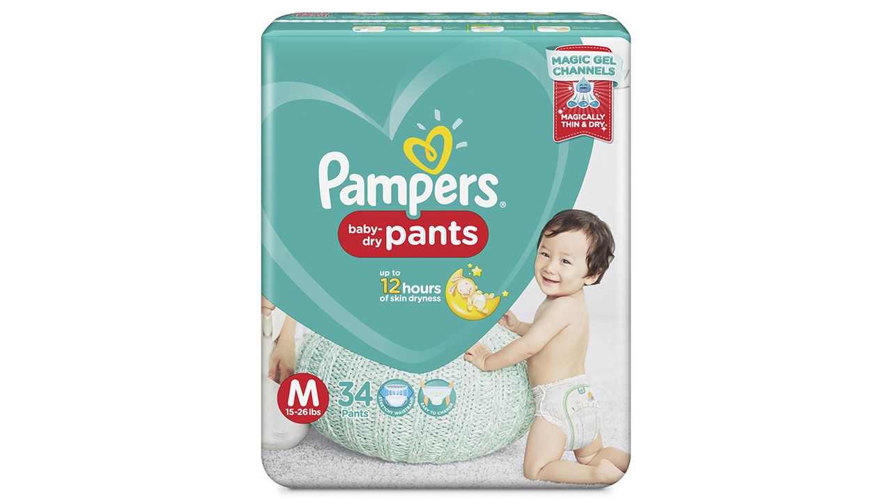 Pampers medium deals pants