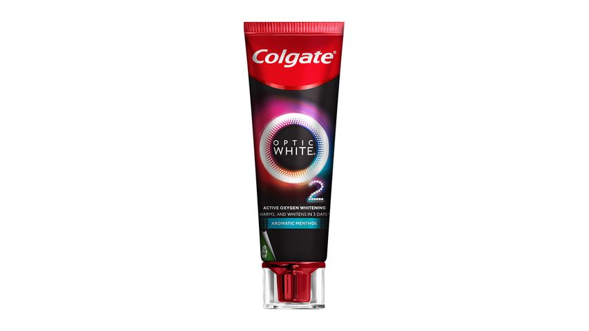 Colgate Optic White O2 Aromatic Menthol Whitening Toothpaste 85g ...