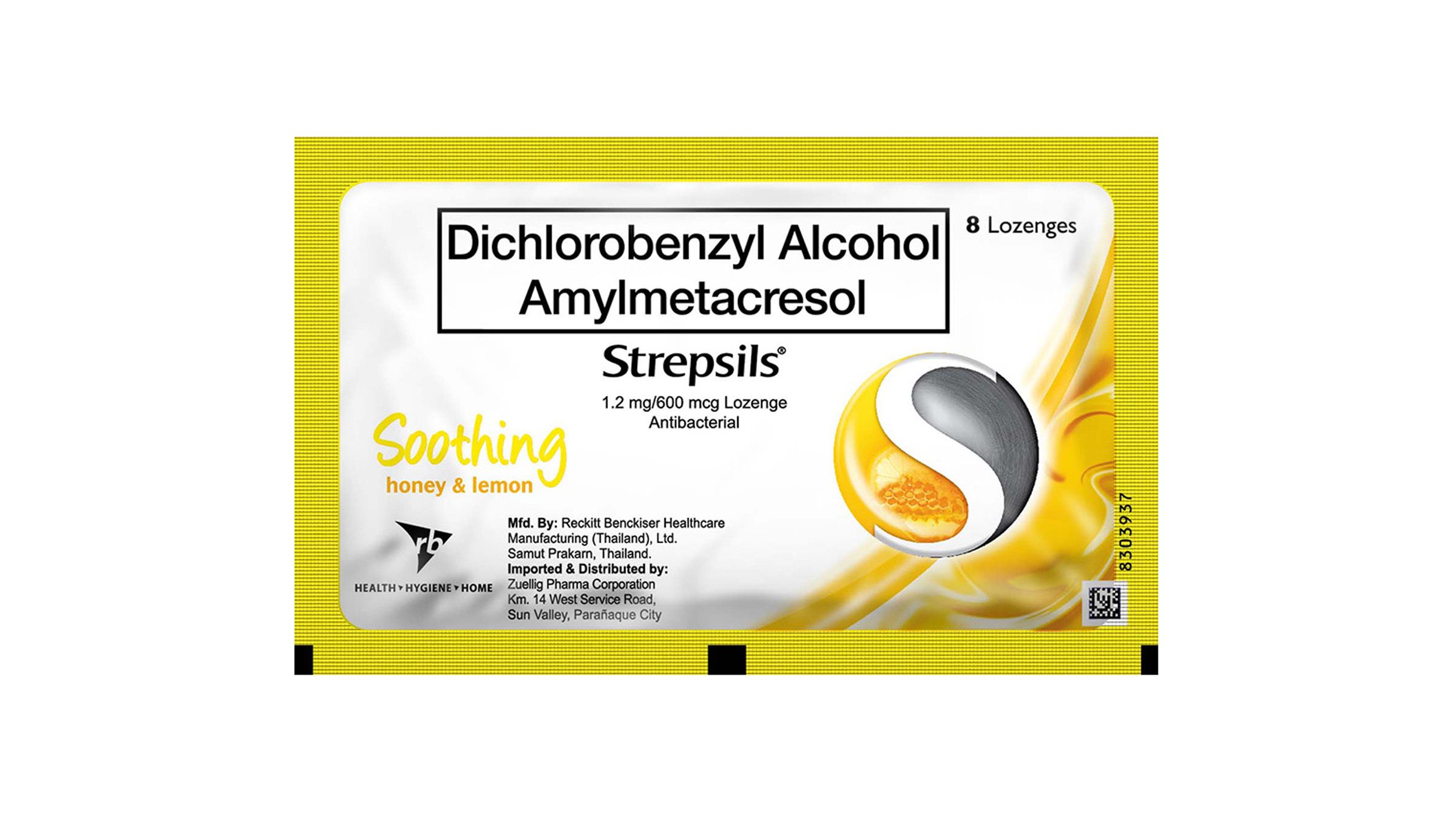 Strepsils Honey Lemon 8 Pcs Delivery In The Philippines Foodpanda   8851198028527 