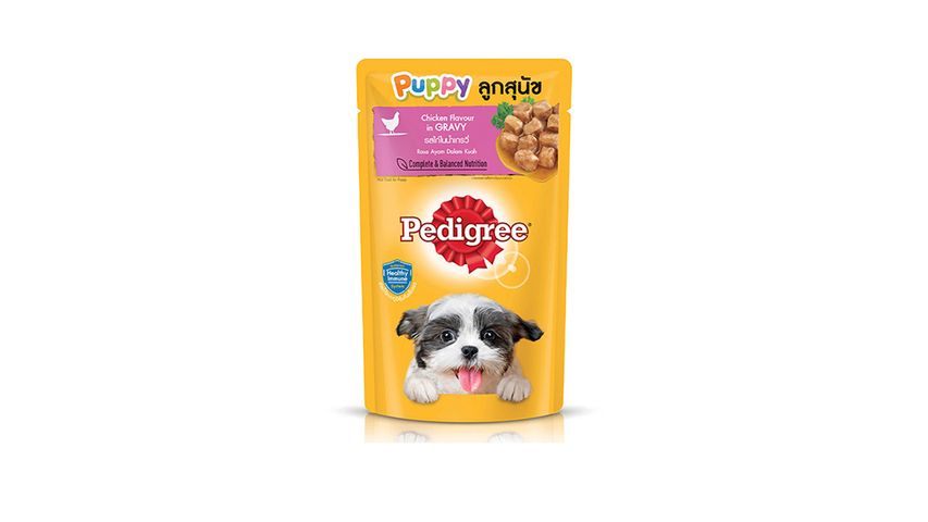 Pedigree Puppy Chicken Chunks in Sauce 130G