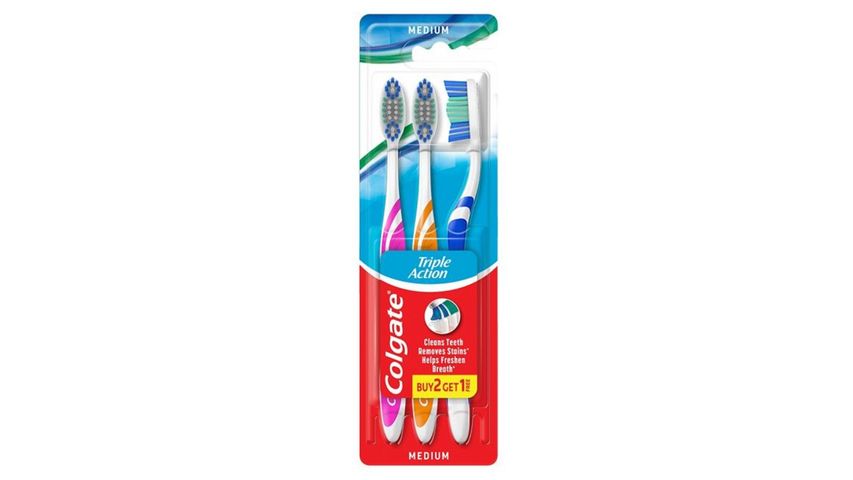 Colgate Triple Action 2+1 (Medium) delivery in the Philippines | foodpanda