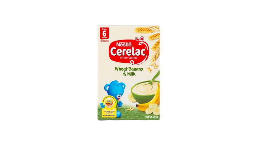 Cerelac Wheat Banana & Milk 250g