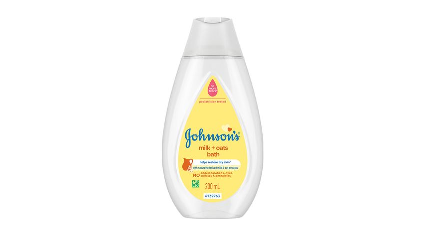 Johnson's Baby Milk+Oats Bath 200ml delivery in the Philippines | foodpanda