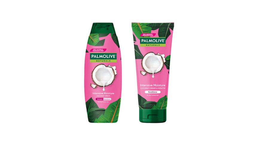 Palmolive Naturals Shampoo Intensive Moisture 180mL and Palmolive Conditioner Intensive Moisture 180ml