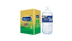 Wilkins Distilled Drinking Water 7L and Enfagrow A+ Four NuraPro 1.2kg Powdered Milk Drink for Kids 3+ Years Old