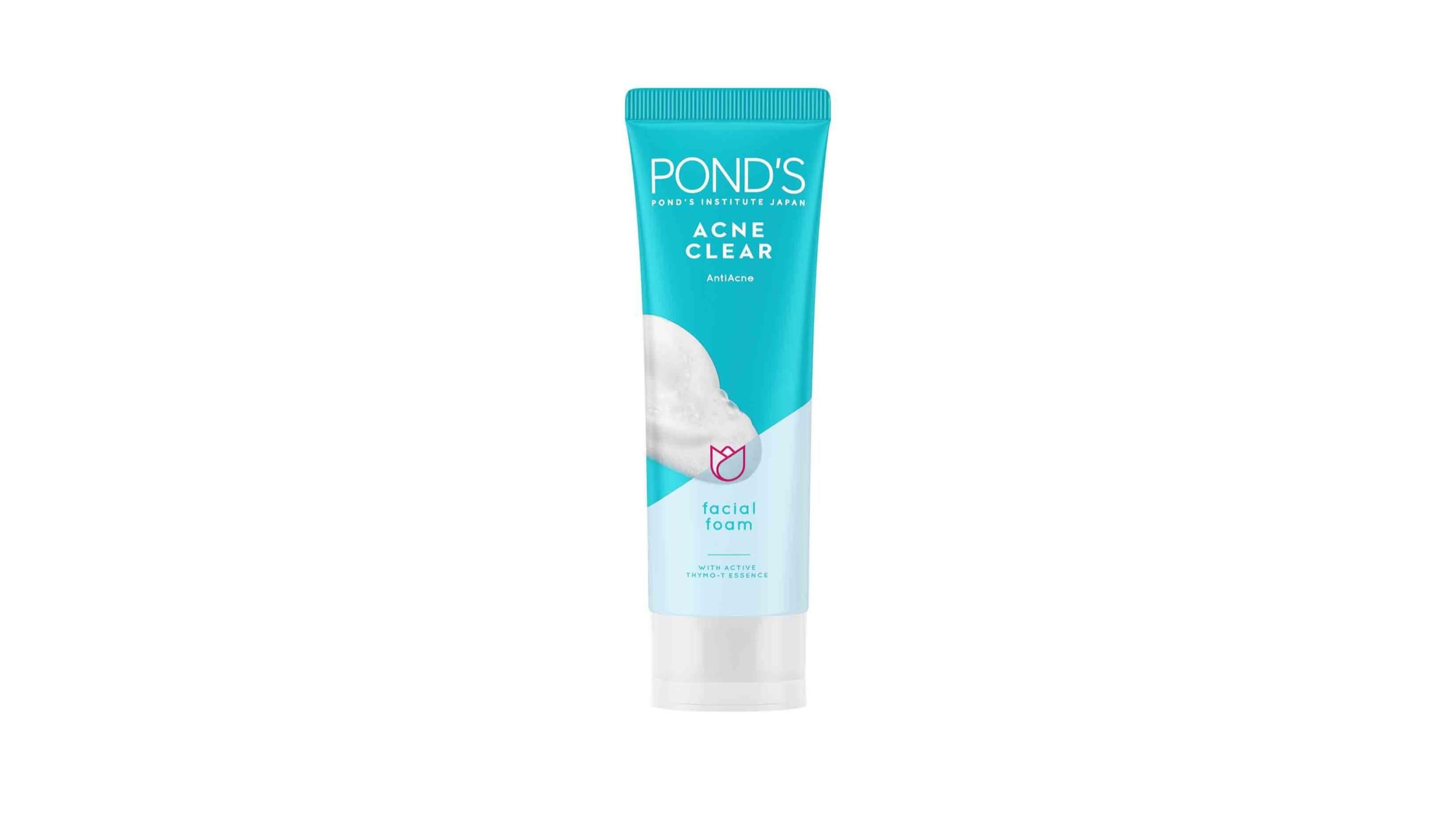 Ponds acne clearance clear facial foam