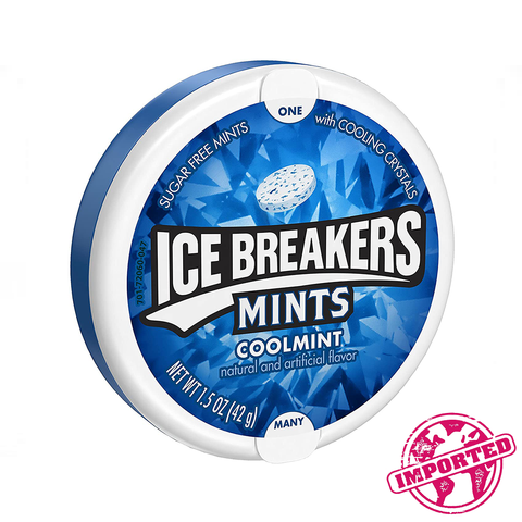 Hershey's Ice Breakers Mints Cool mint Sugar Free 42 g delivery near ...