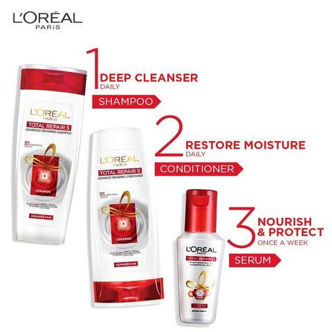 Buy L'Oreal Paris Shampoo Total Repair 5 360ml - Pandamart - Bahadurabad  online delivery in