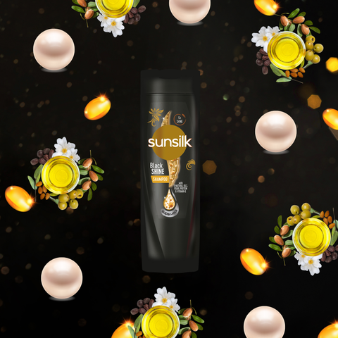 Sunsilk Shampoo Black Shine - 360Ml –