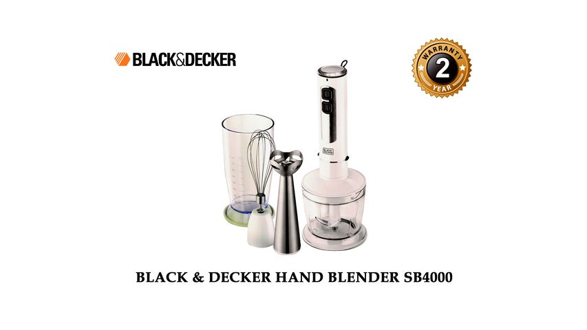 Black+Decker 400W Immersion Blender