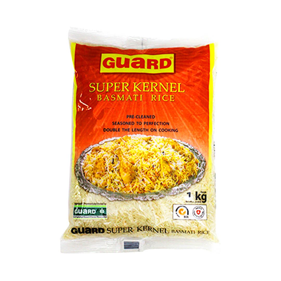 Buy Guard Super Kernel Basmati Rice 1kg Pandamart PWD online delivery in