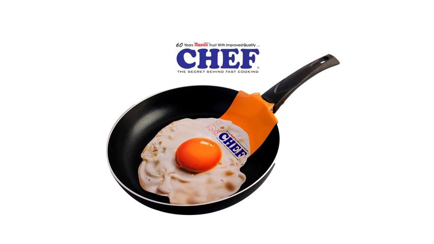 Chef Non Stick Deep Frying Pan - Majestic Chef