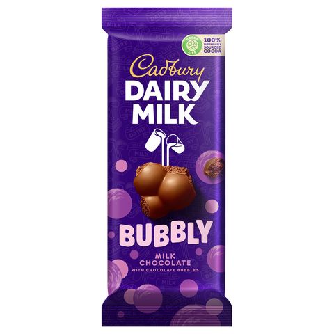 Cadbury Dairy Milk Bubbly Chocolate 87g