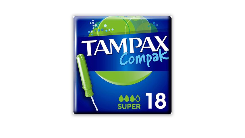 Tampax Compak Super 18 pcs delivery near you | foodpanda Pakistan
