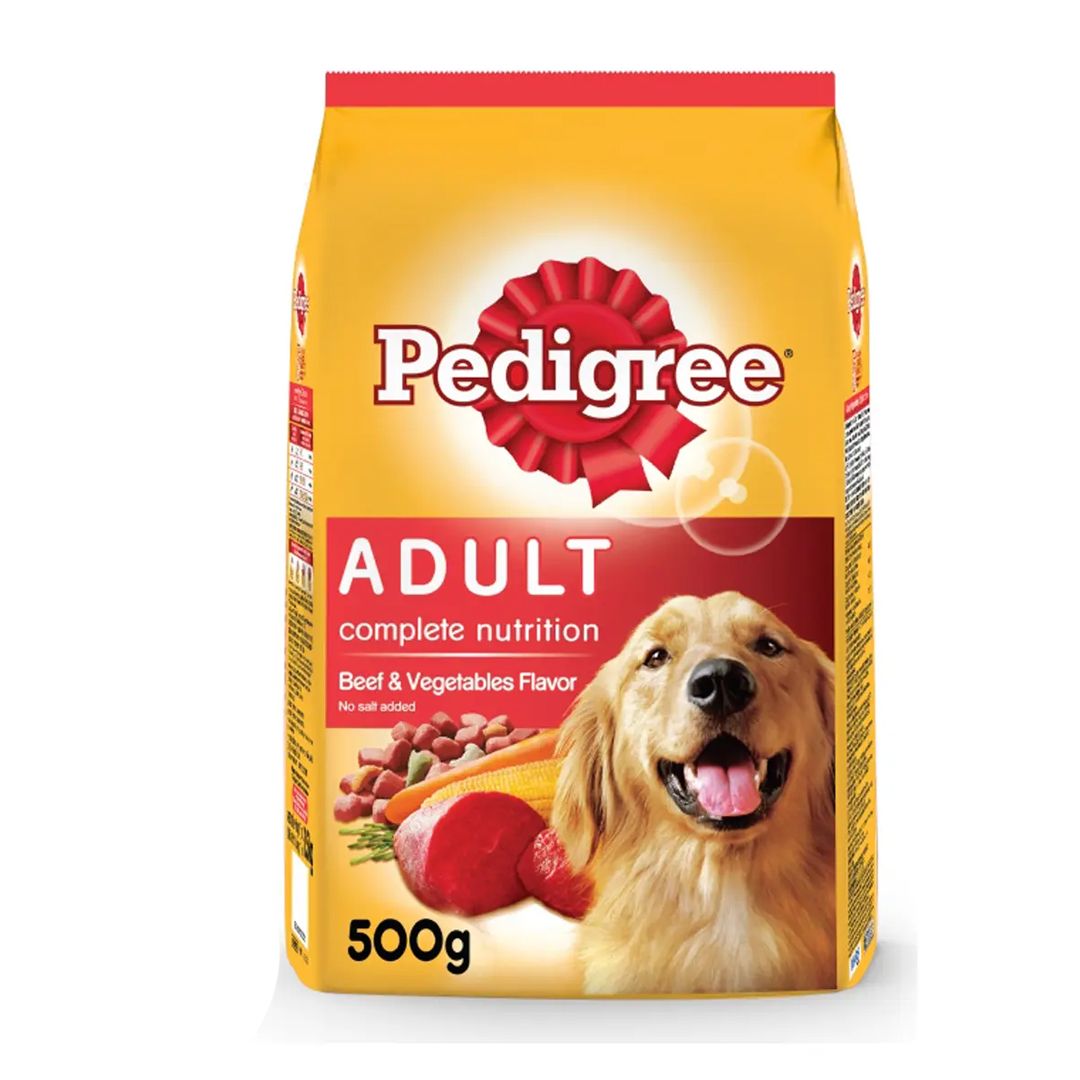 Pedigree Dog Food Adult Liver And Vegetable Flavor 500g Imported