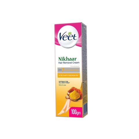 Buy Veet Silky Fresh Hair Removal Cream for All Skin Types with Tumeric and Saffron and Sandalwood Fragrance 100g - Pandamart - Valencia online delivery in Buy Veet Silky Fresh Hair Removal Cream for All Skin Types with Tumeric and Saffron and Sandalwood Fragrance 100g - Pandamart - Valencia online delivery in