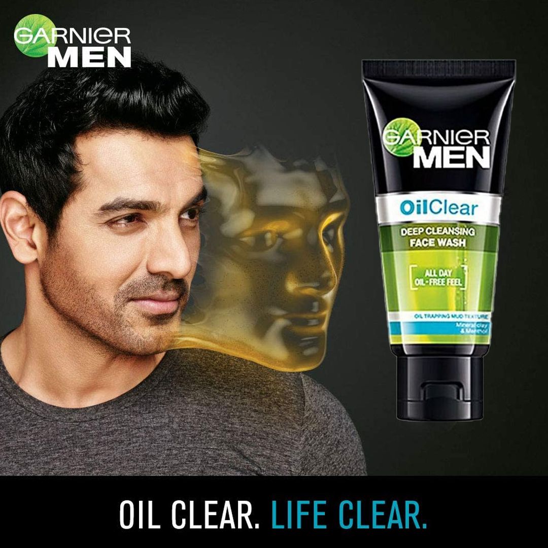 Garnier men oil on sale clear face wash