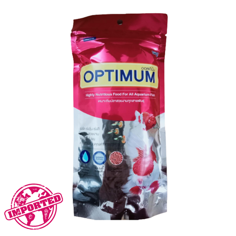 Optimum aquarium fish clearance food