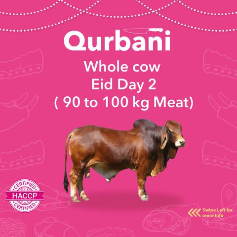 qurbani cow cutting