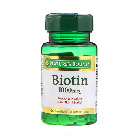 Nature's Bounty Biotin 1000mcg 100 Tablets delivery near you ...