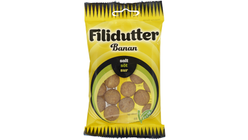 Filidutter Banan Vegan 65g