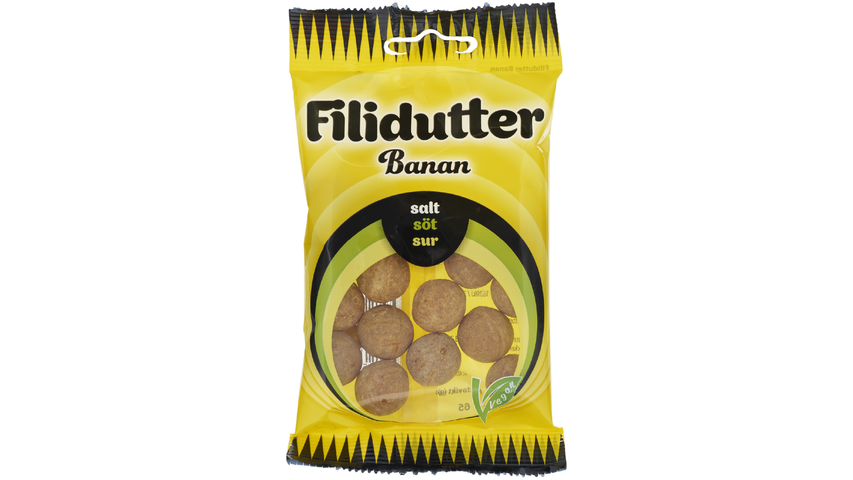 Filidutter Banana Vegan 65g