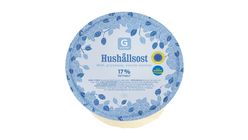 Garant Hushållsost Mild 17% ca 1kg 