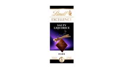 Lindt Excellence Salty Liquorice 100g