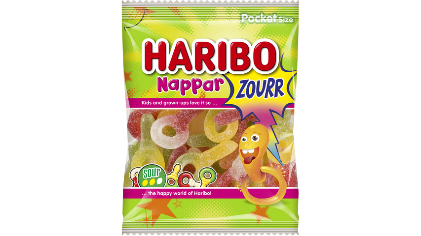 Haribo Nappar Sur 80g