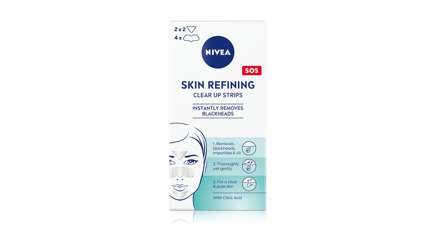 Nivea Refining Clear-Up Strips 6P