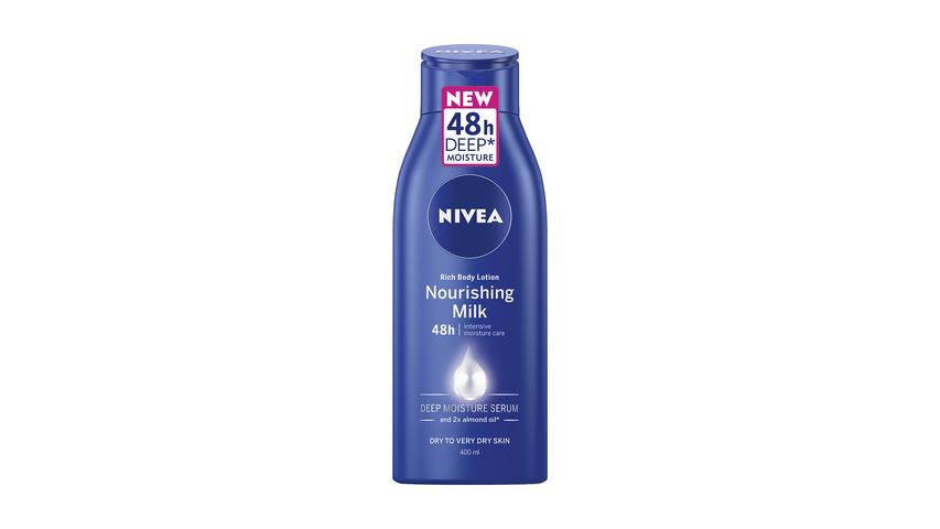 Nivea Nourishing Milk Dry Body Lotion 400ml 