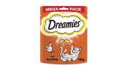 Dreamies Kattgodis Kyckling Megapack 180g 