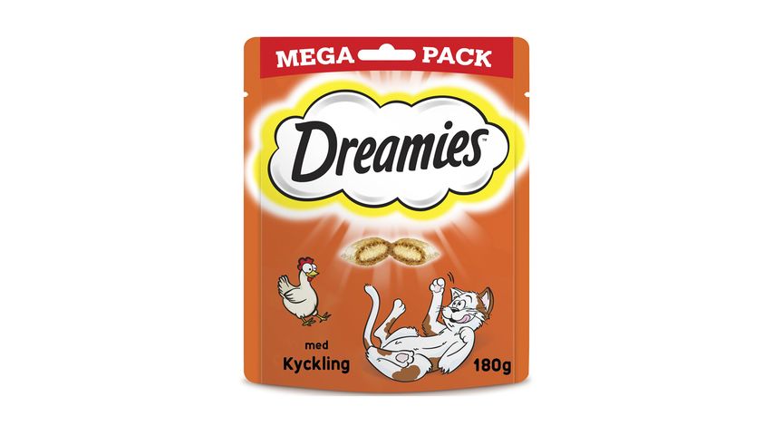 Dreamies Cat Treats Chicken Megapack 180g