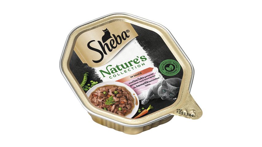 Sheba Cat Food Nature's Salmon in Sauce 85g