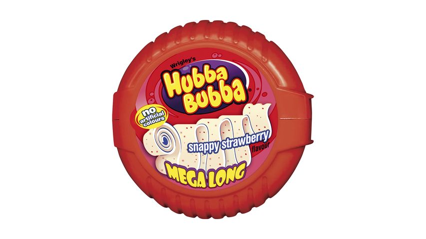 Hubba Bubba Chewing Gum Snappy Strawberry 56g 